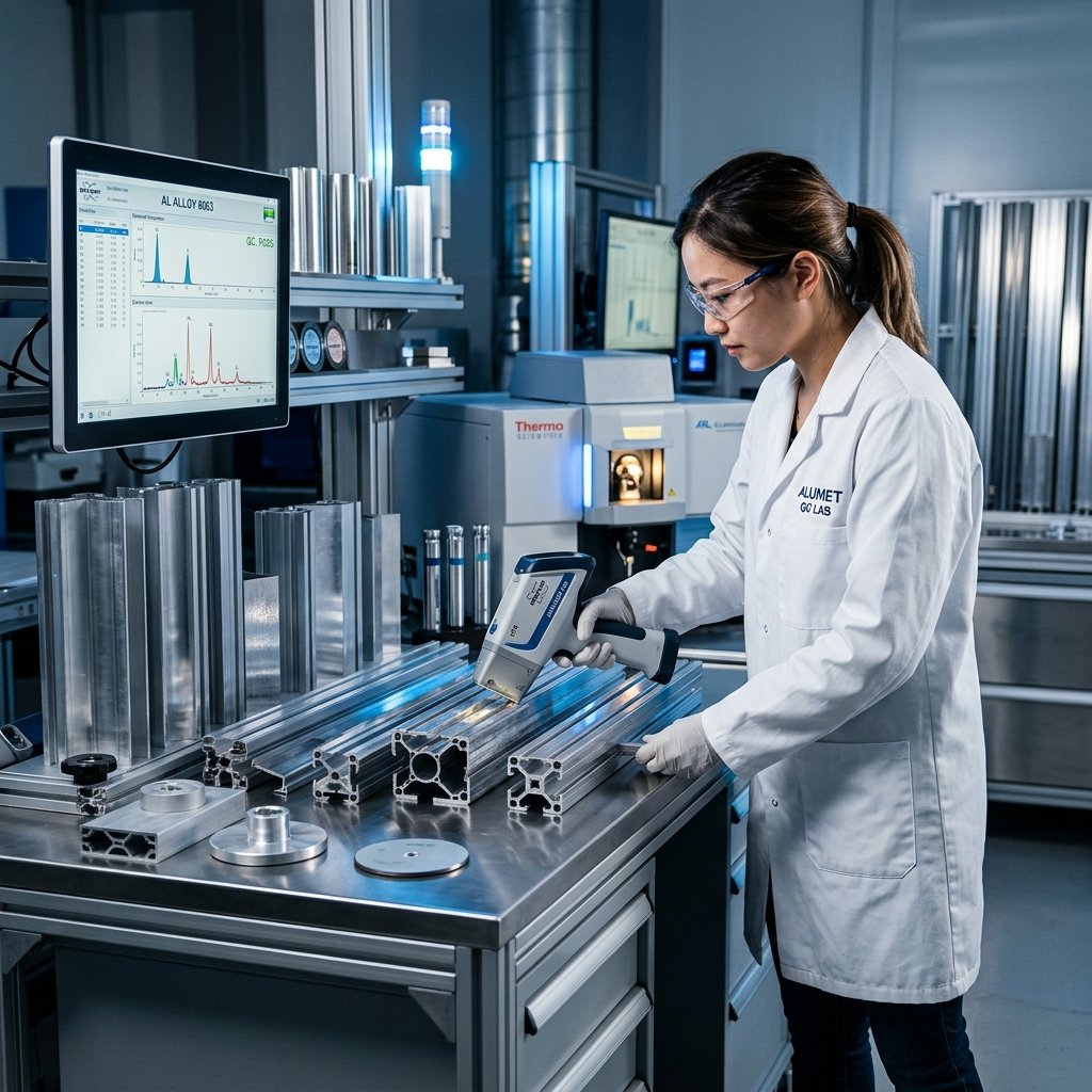 Laboratorio de calidad Almetalco